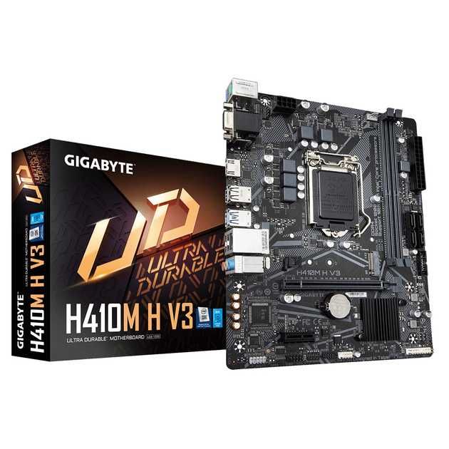 комплект Gigabyte H410M H V3 + Intel Core i5-10400f s1200