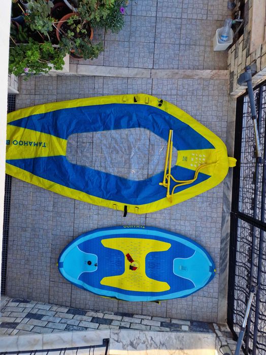 Prancha paddle com vela