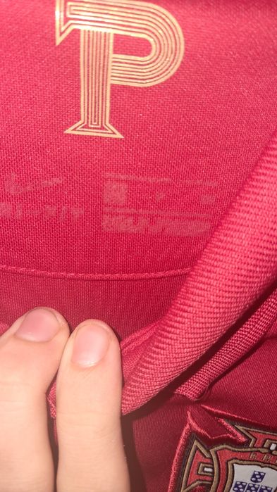 Camisola da seleção de portugal da nike cr7