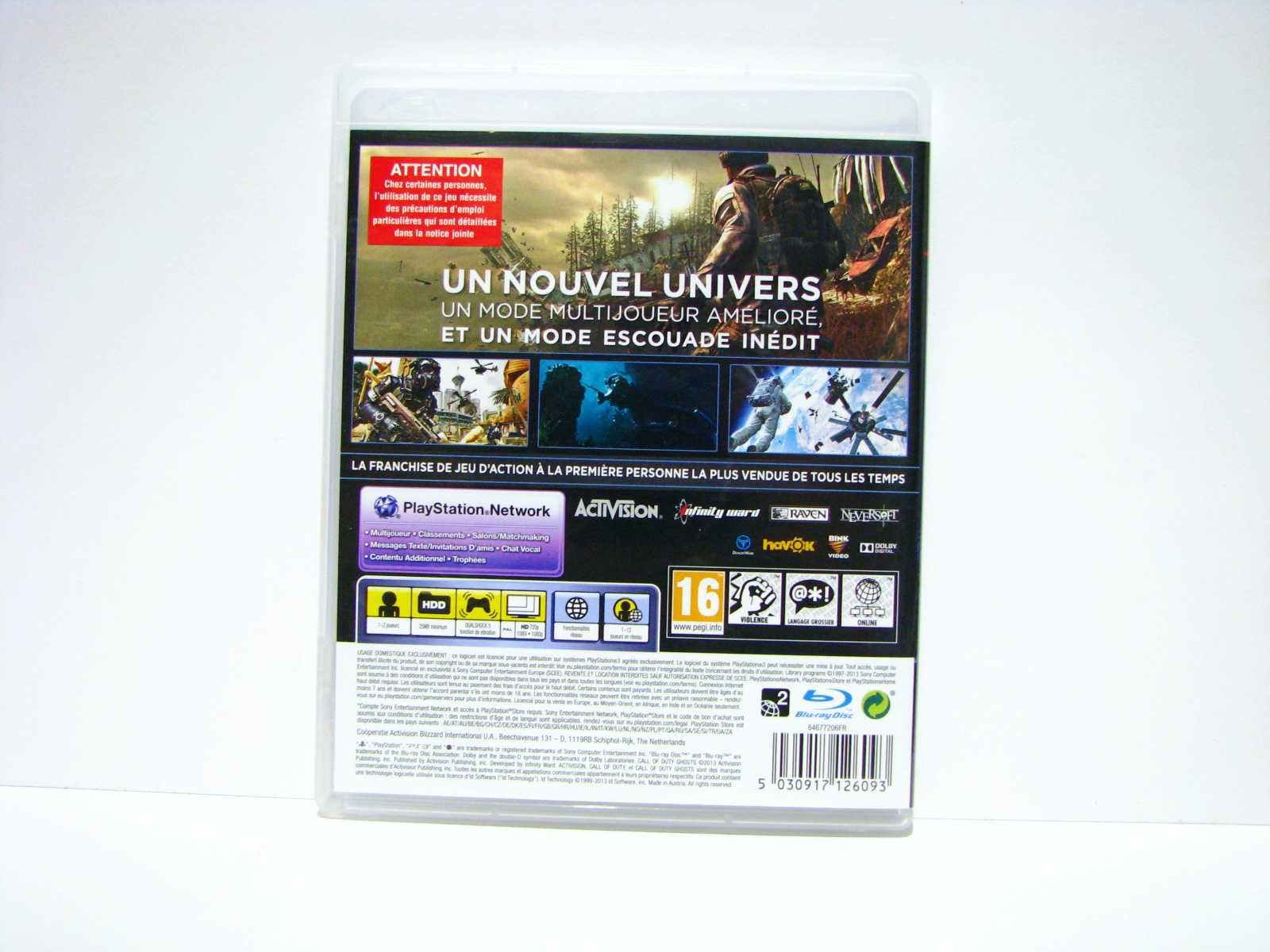 Gra PS3 Call of Duty Ghosts Stan Idealny Playstation 3 CoD Ghost