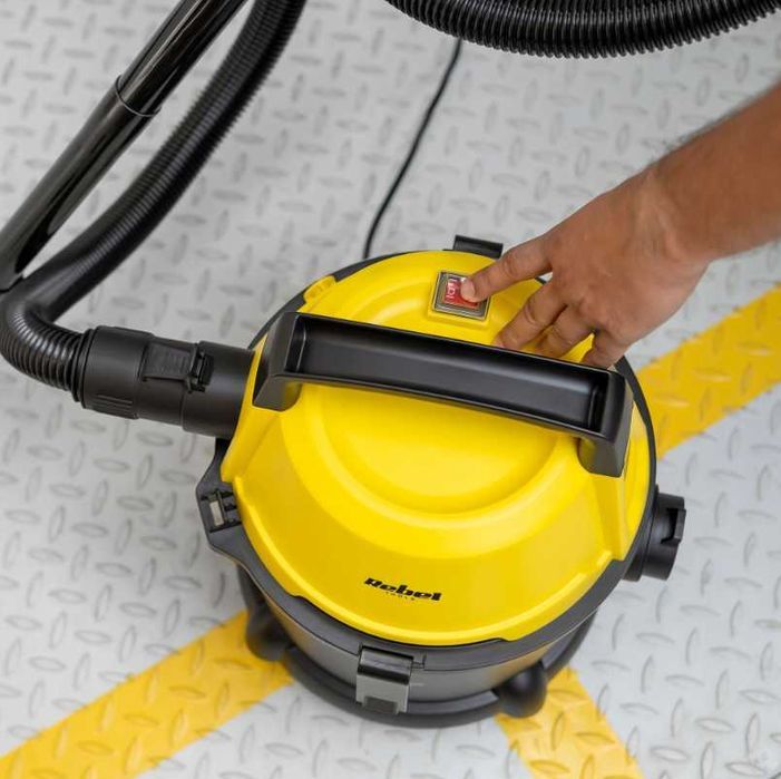 Пилосос будівельний промисловий Rebel 1000Вт 20 л пылесос строительный