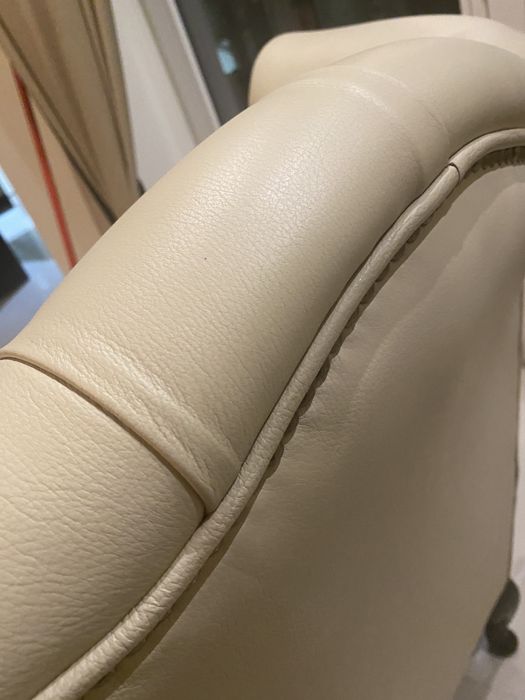 Fotel Chesterfield gabinetowy (skóra )