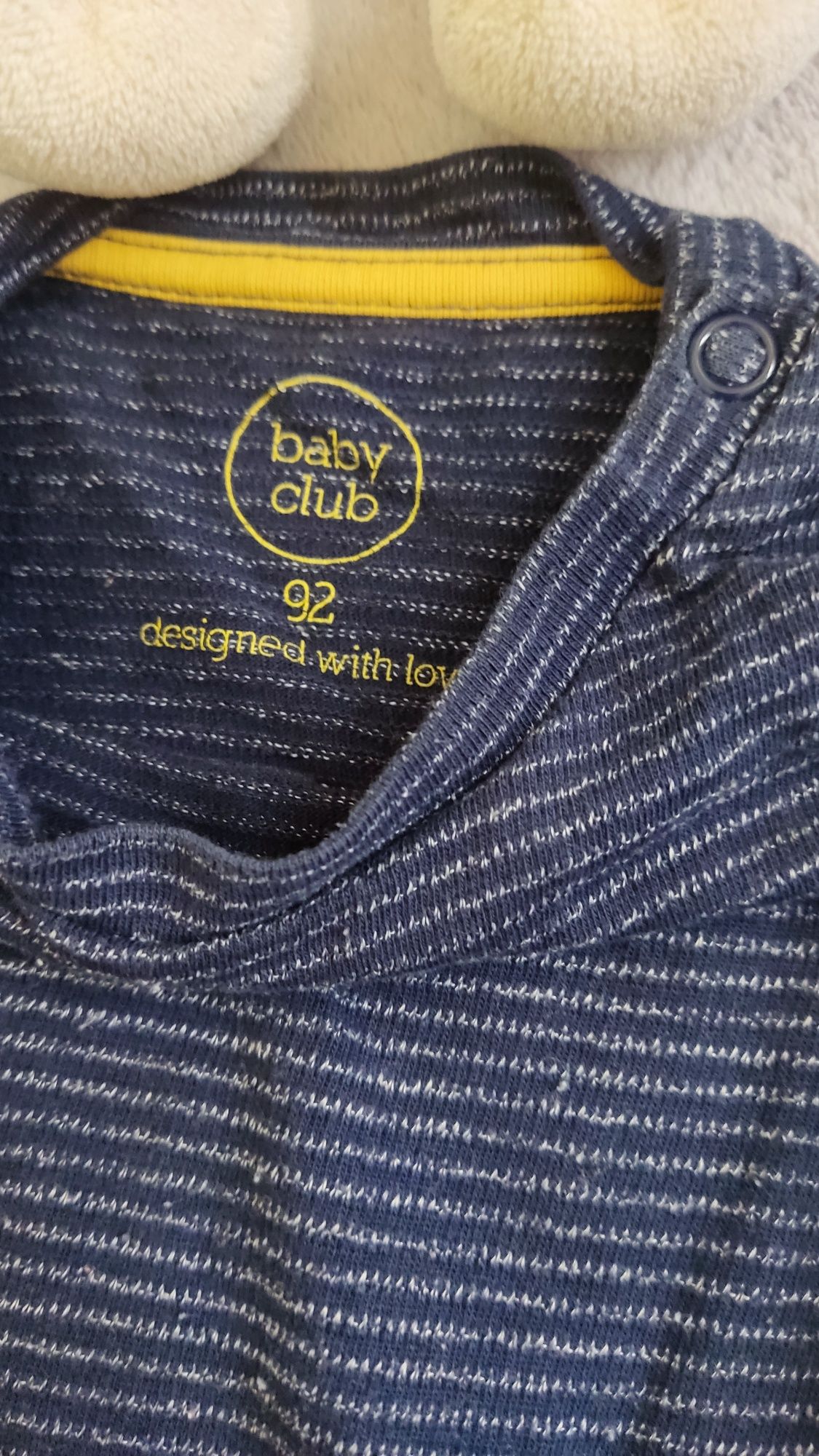 Bluzka c&a długi rękaw t-shirt marynistyczny r. 86/92