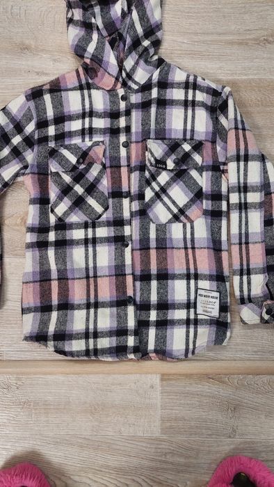 Рубашка в клетку байка на 11 лет