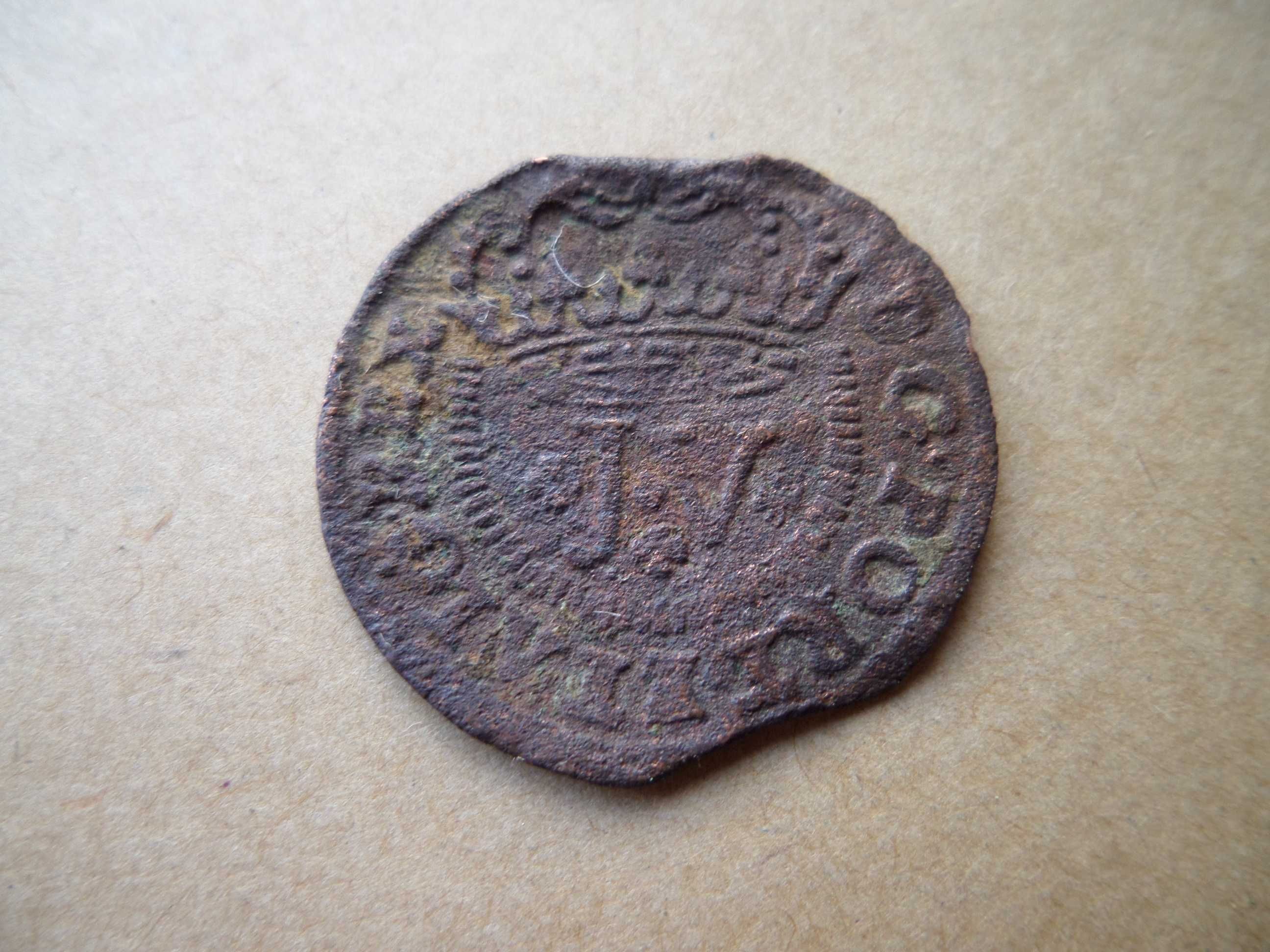 Moeda  III  Reis  1714  D. João V