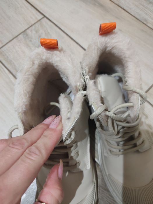 Buty zimowe dziewczęce