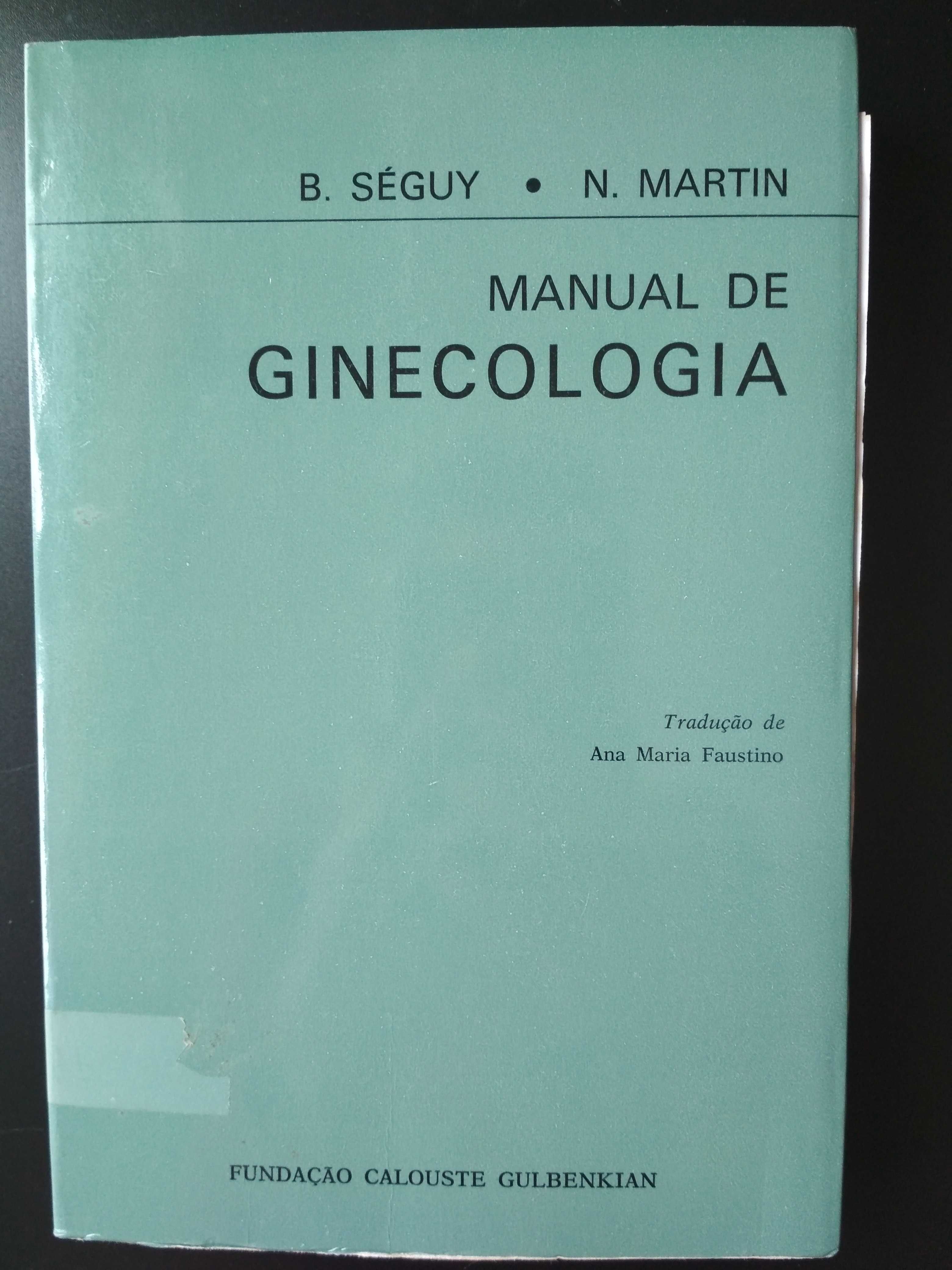 Manual de Ginecologia  (Fundação Calouste Gulbenkian)