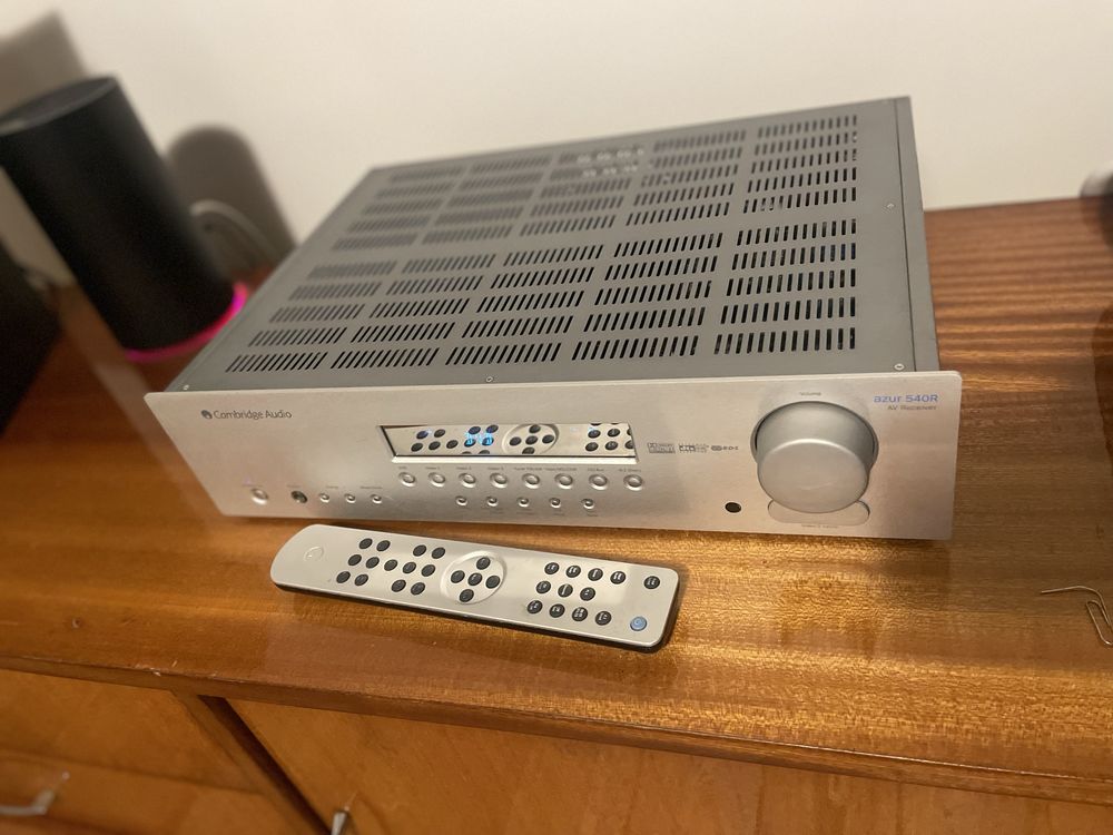Zestaw audio bluetooth, kolumny i wzmacniacz Cambridge audio, B&W