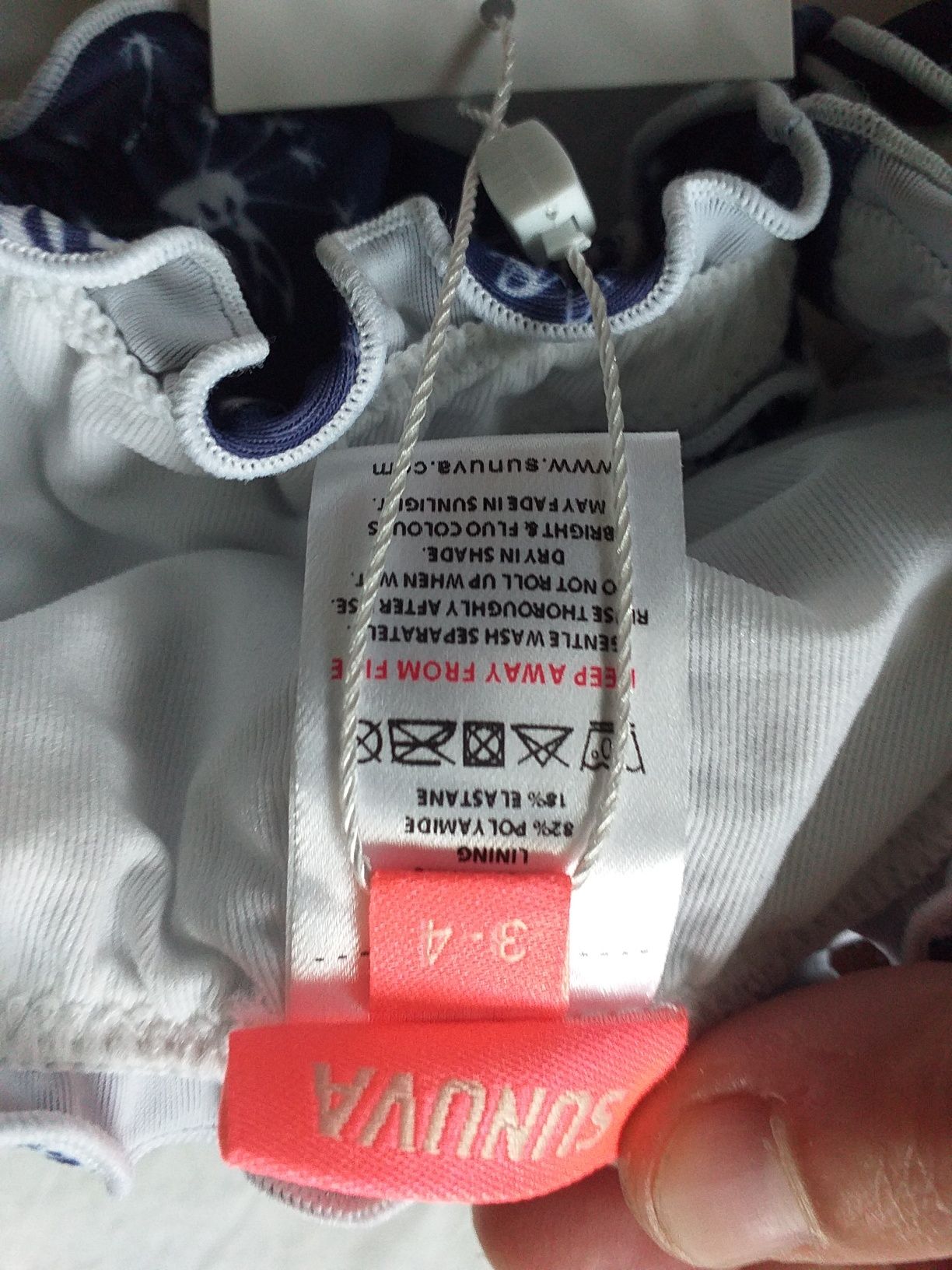 NOWY Strój kąpielowy kostium bikini 3 4 lata do opalania  98 104