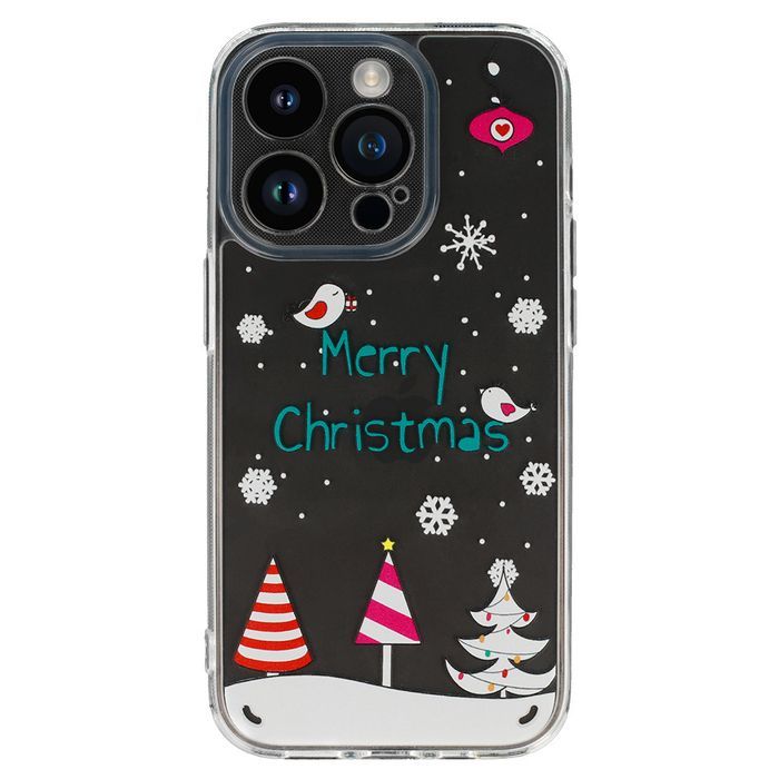 Tel Protect Christmas Case Do Samsung S23 Wzór 4 Clear