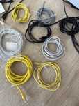 Pack 8 cabos de rede Cat6 RJ45 (1–2m) – Patch Cords