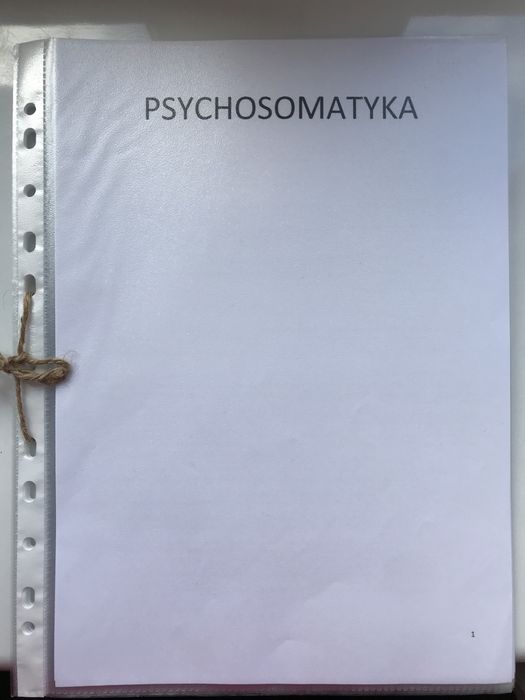 Notatki psychosomatyka