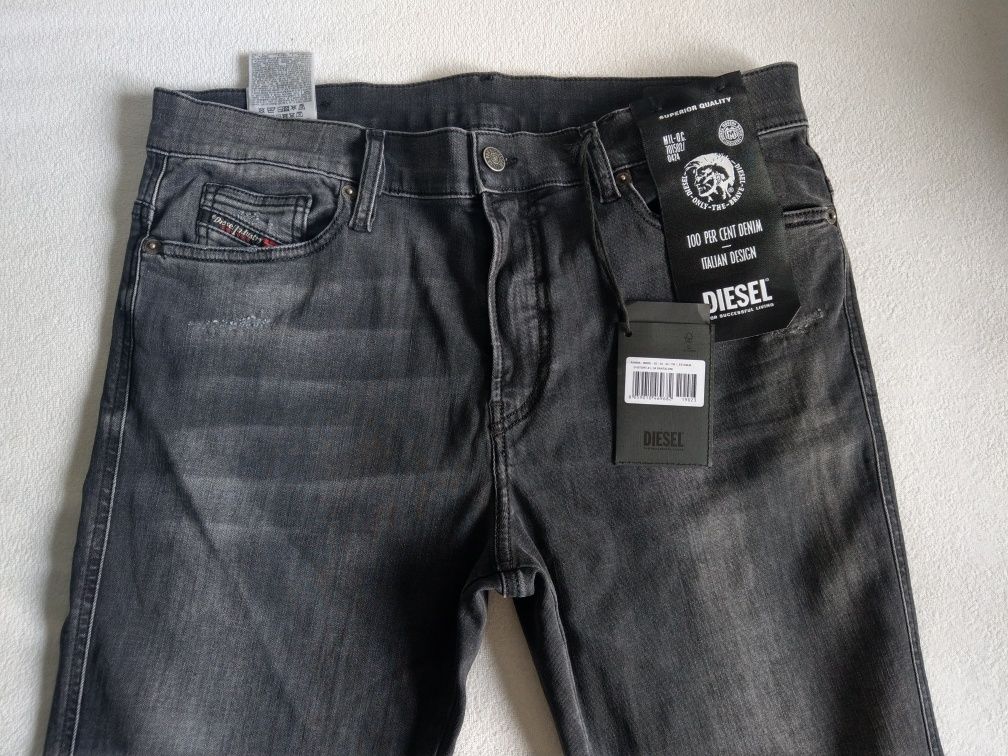 Diesel D-istort-x Jeansy Skinny 069RL 34x34