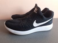 Nike Lunarepis Low Flyknit 2'Black мокасини  снікерси 42,5 р.