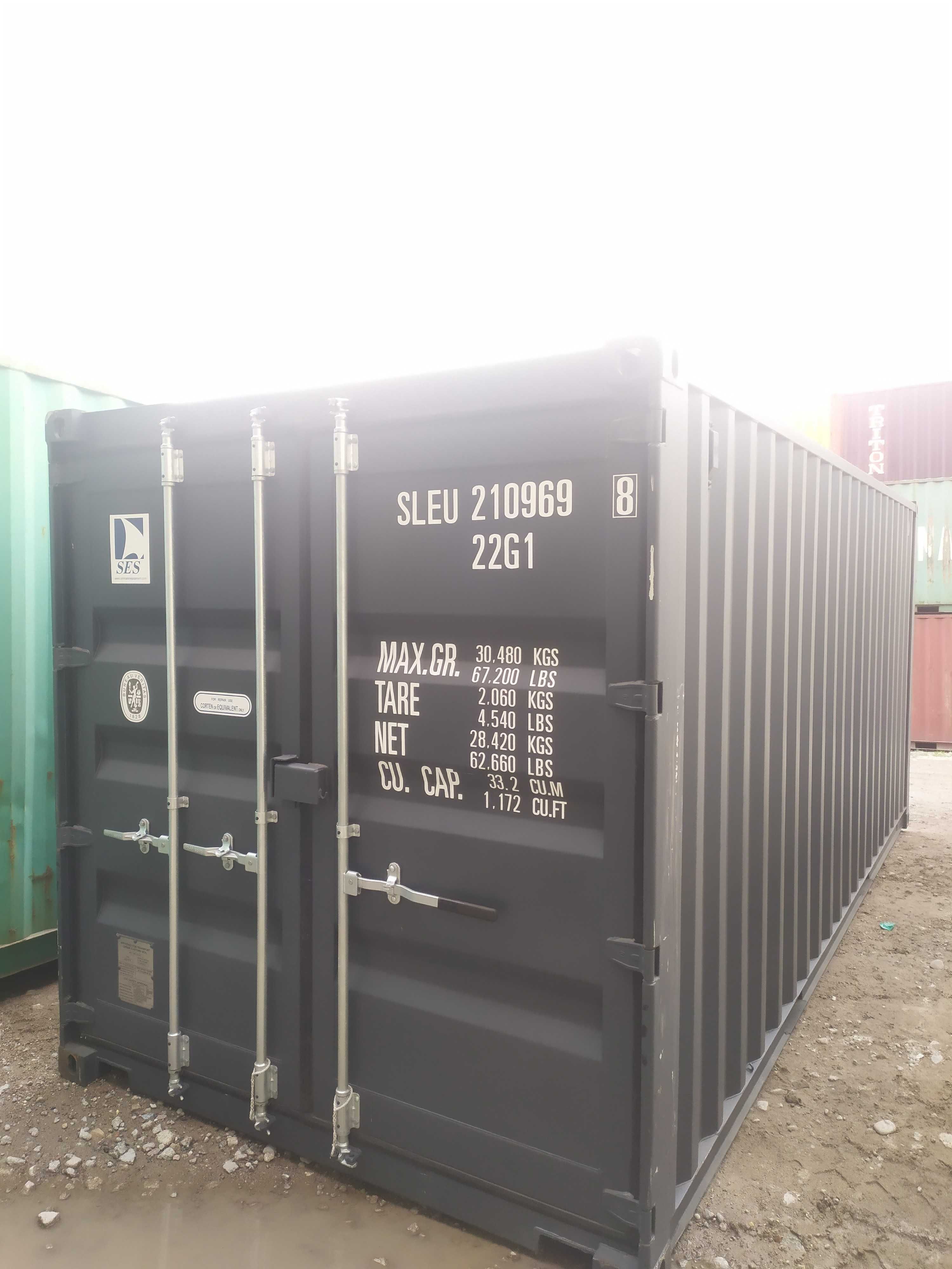 kontener morski nowy 20' ONE WAY kontenery transport HDS
