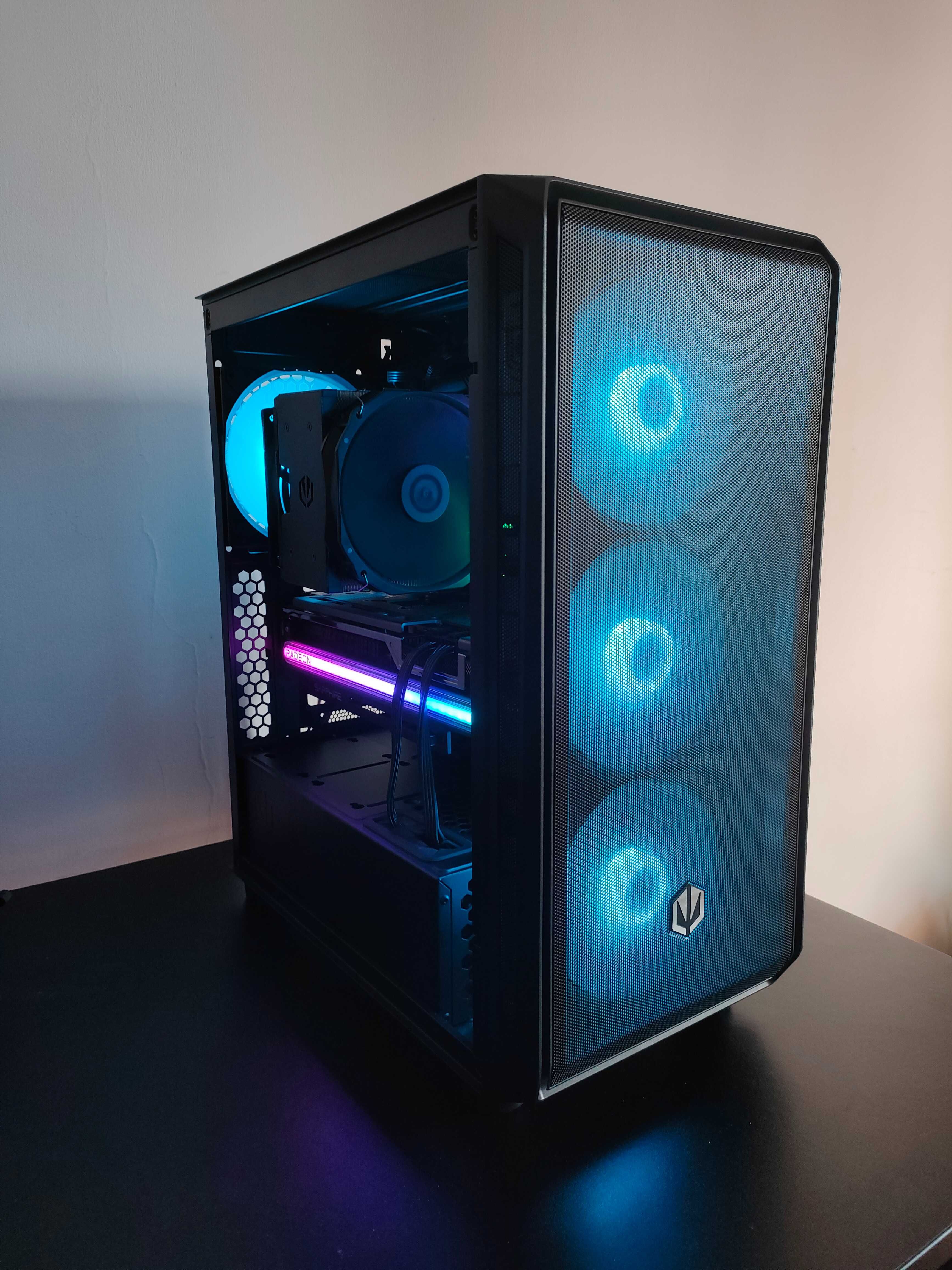 Komputer gamingowy | R5 7600 | RX 7800 XT 16GB | 32GB | SSD 2TB |