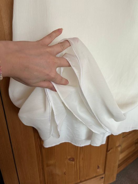 Свадебное длинное платье