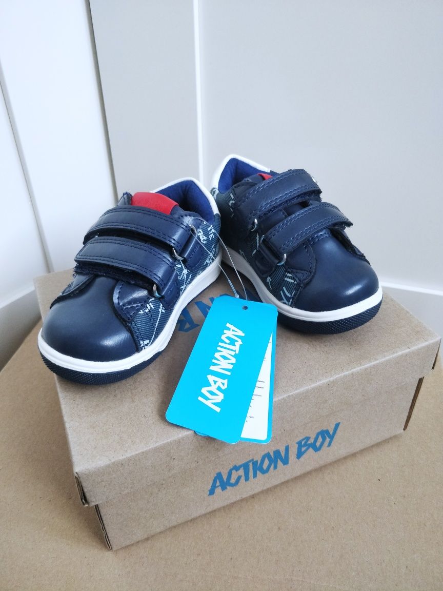 Action boy nowe adidasy na rzepy 20