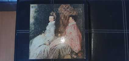 Caixa discos vinil Mozart