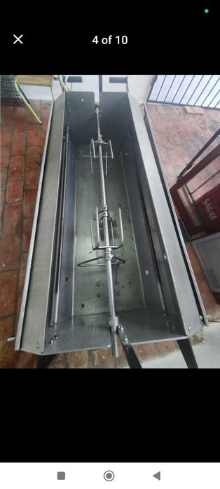 Máquina de assar porco importada de Inglaterra, Hog roast machine