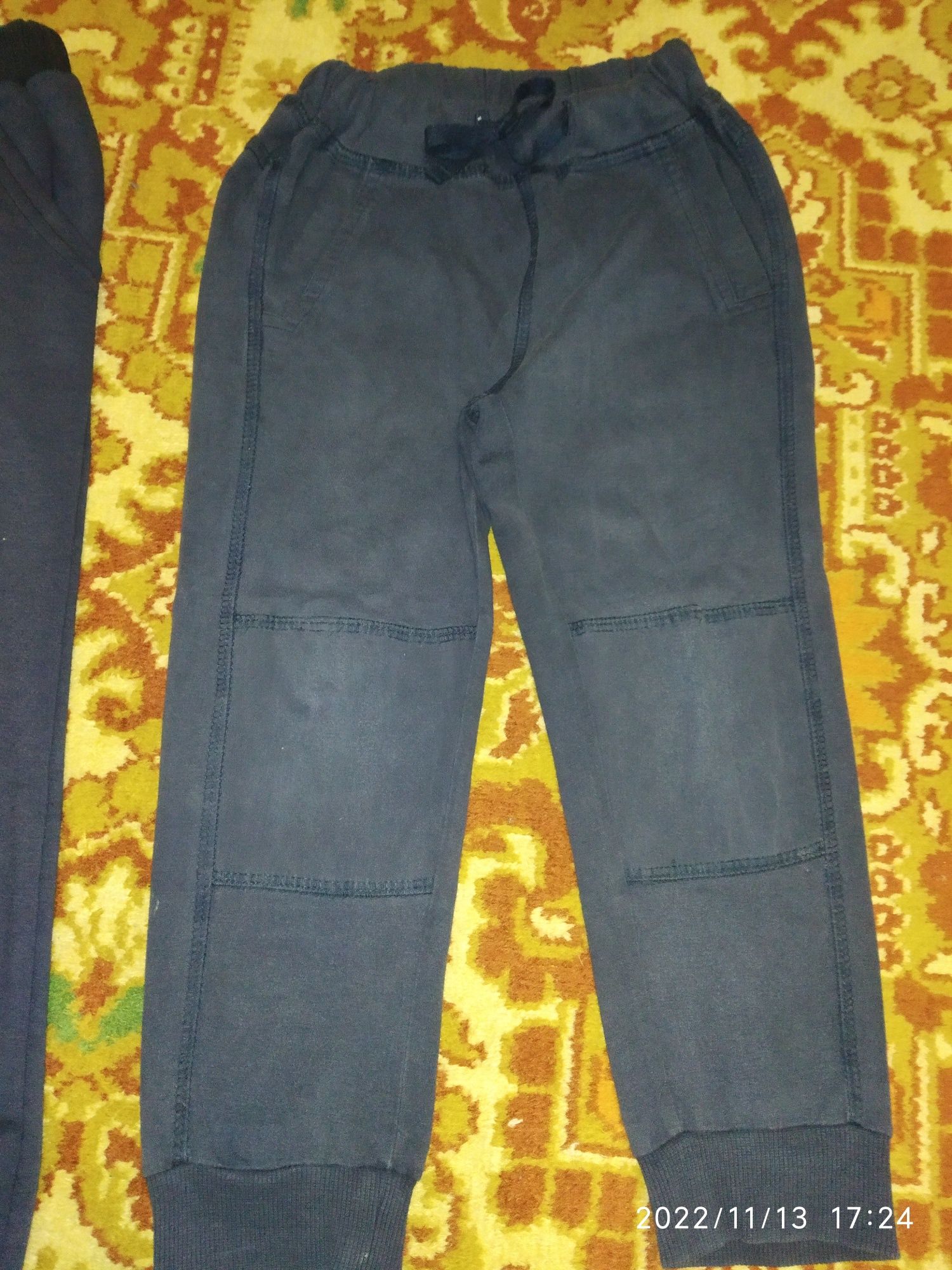 Штаны на мальчика трикотажные от 2-3 г, 92-98-104-110 см рост