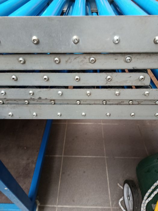 Rolki transportowe PvC 16 szt. - 27 metrów bieżących