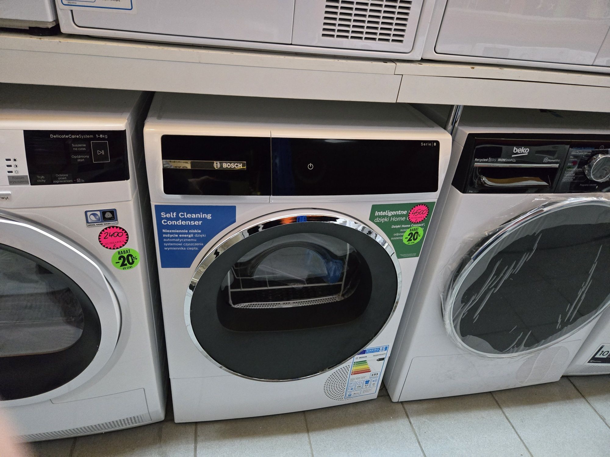 OUTLET Wspólna 6 Suszarka Bosch NOWY MODEL