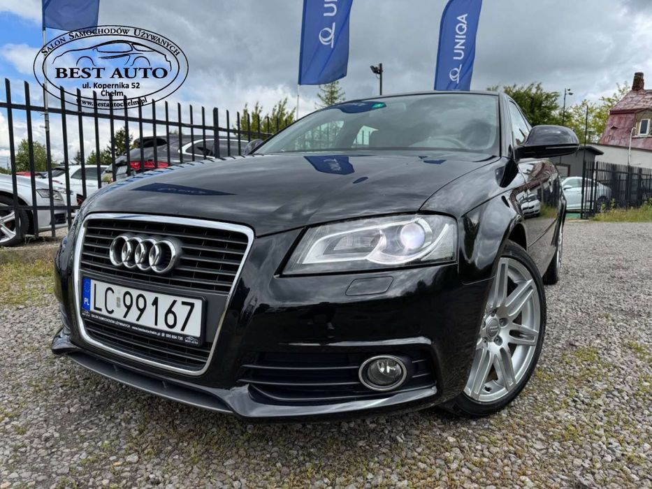 Audi A3 Sportback 2.0T (200 ps ) S- line / Automat / Szwajcaria / Serwisowany !