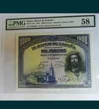 nota 1000 pesetas
