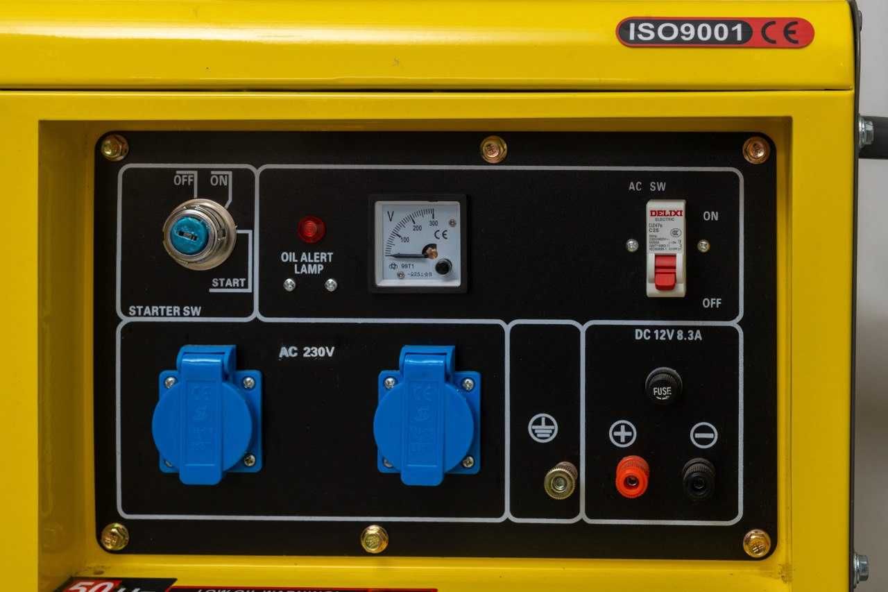Генератор дизельный Безшумний дизельний генератор YARMAX 6700T 5 кВт