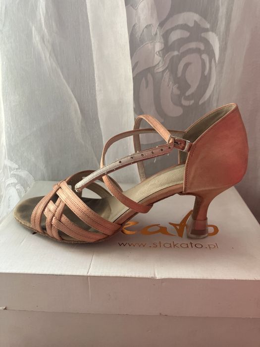 Buty do tańca towarzyskiego latino LA 40 stakato