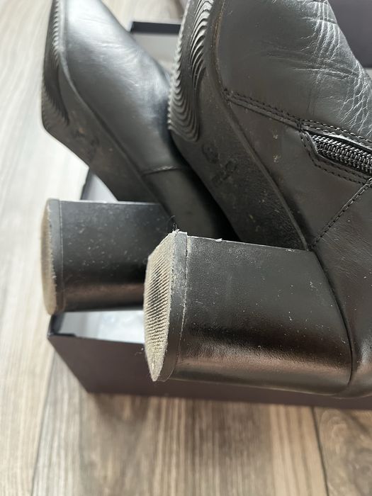 Czarne kozaki Ryłko