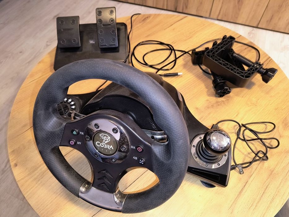 Kierownica z pedałami PC, XBOXOne, PS3, PS4