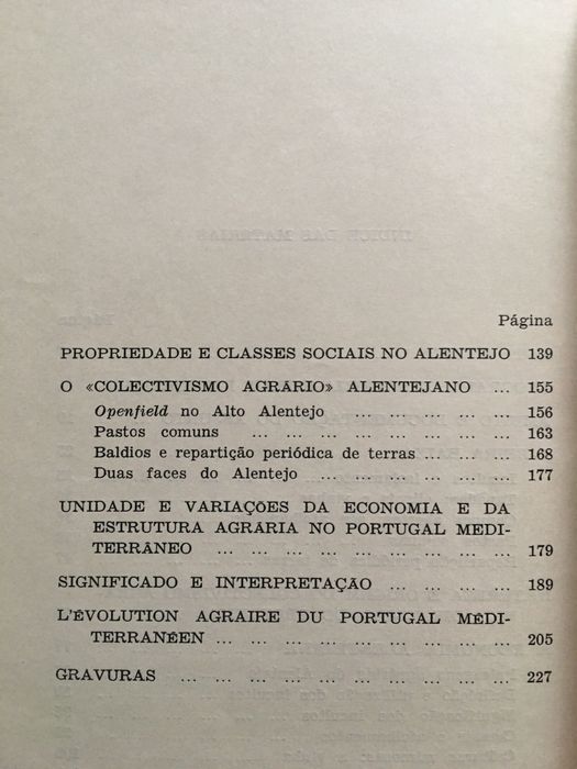 Ponsard: Portugal Ignorado / Orlando Ribeiro: A Evolução Agrária