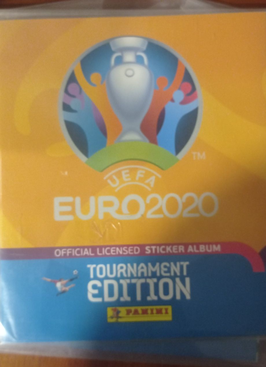 Caderneta nova euro 2020