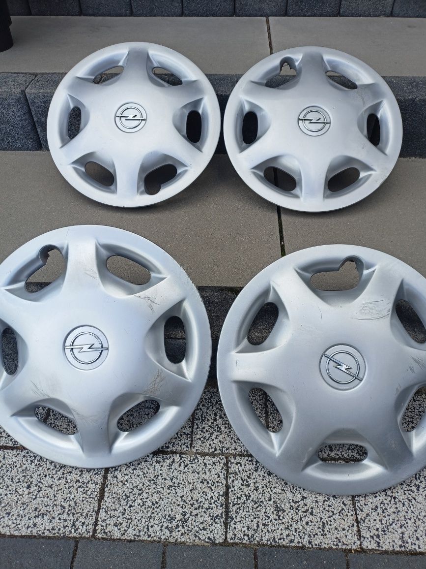 Komplet Kołpaków, Dekli na felgi stalowe 15" OPEL