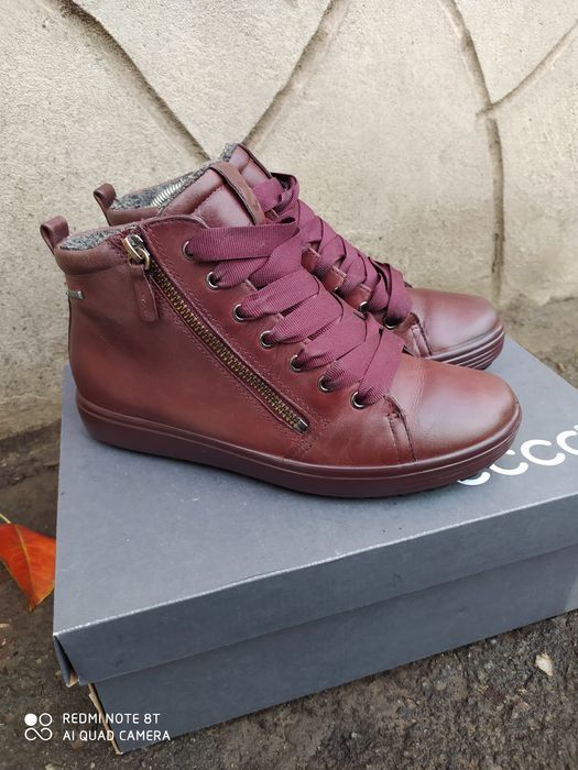 Ecco 37 36 ботинки жіночі зимові сапоги черевики чоботи взуття ессо