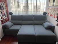 Sofá Cama Eskilstuna - 3 Lugares + chaise longue