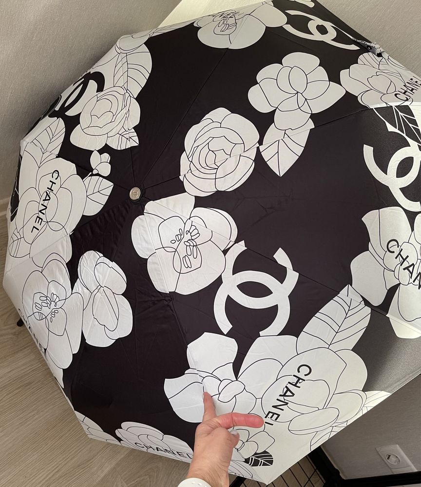 Зонт парасолька Chanel Шанель в подарунковій коробці