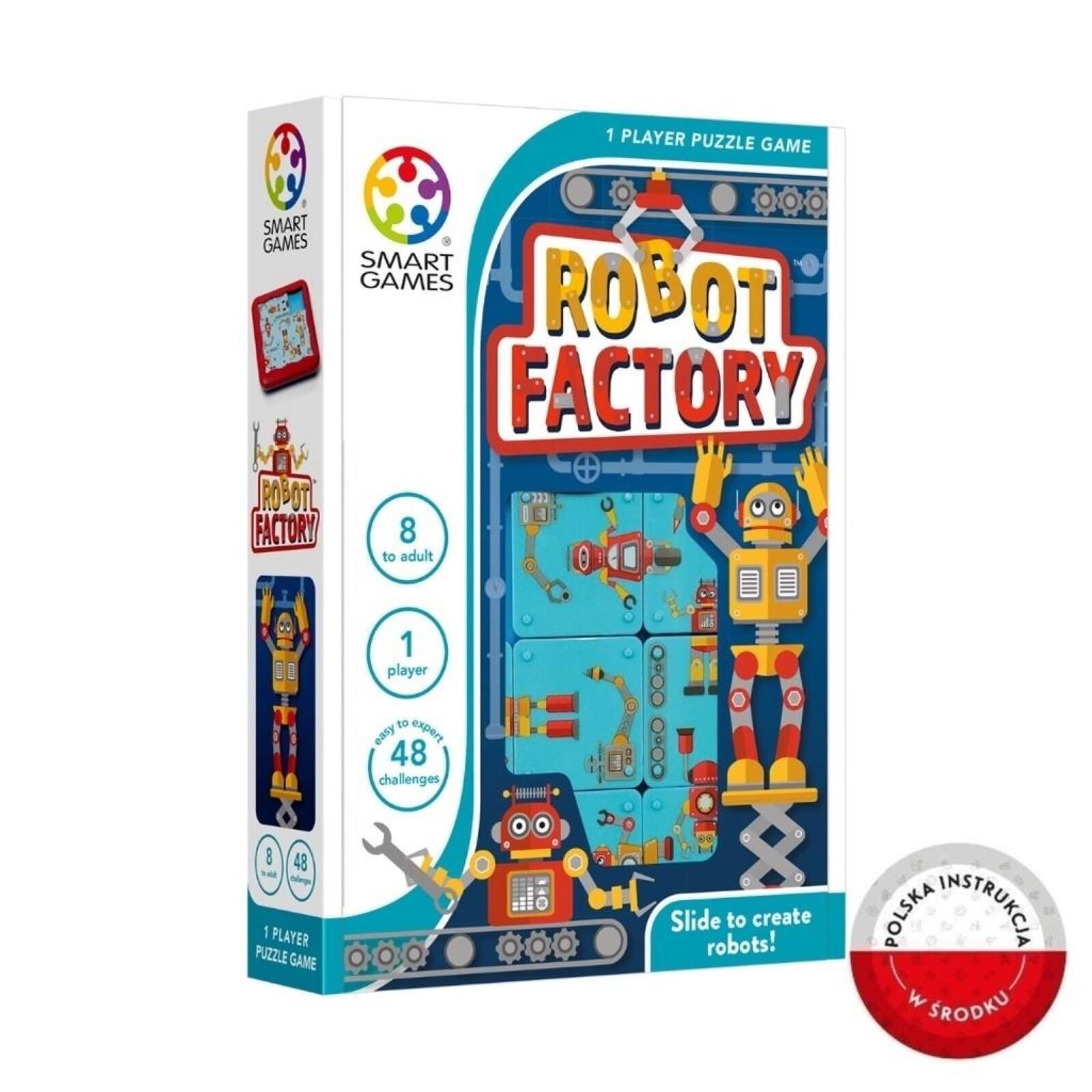 Smart Games Robot Factory (ENG) IUVI Games IUVI Games pudełko,176x247