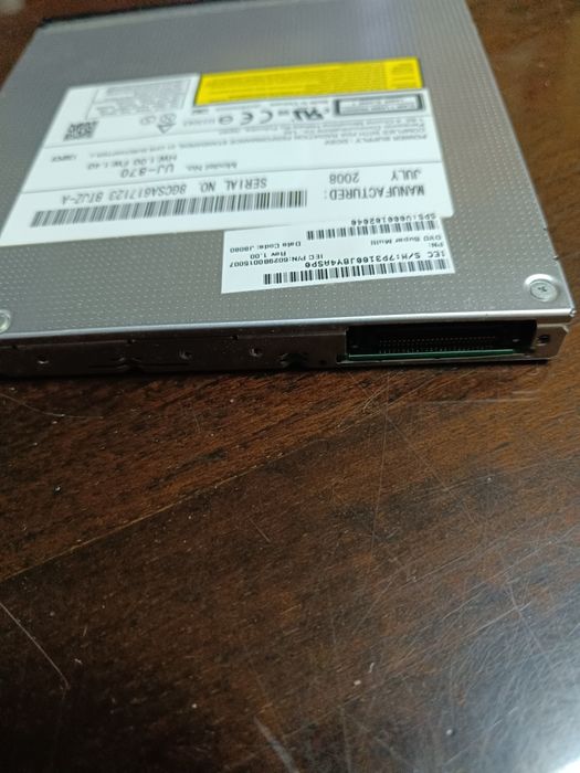 Leitor e gravador CD portátil ou uso exterior bom estado