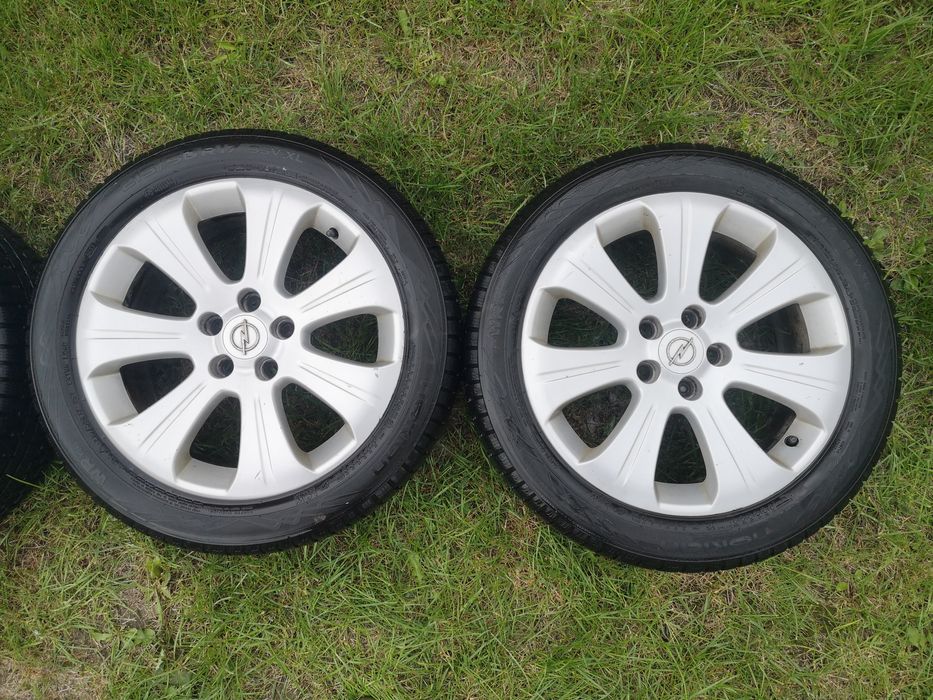 Alufelgi r. 17 Opel + opony zima