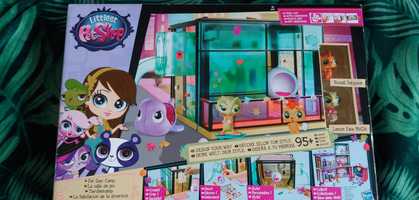 Zestaw littlest petshop pet day domek camp nowy