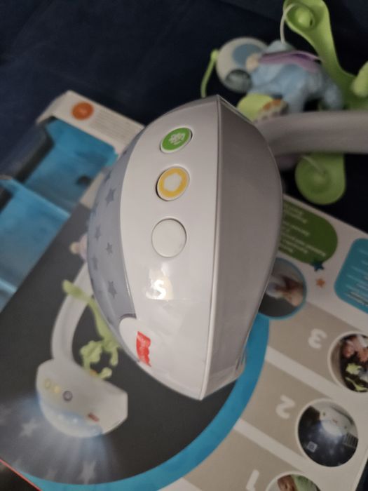 Fisher Price INTERAKTYWNA KARUZELA z projektorem 3W1