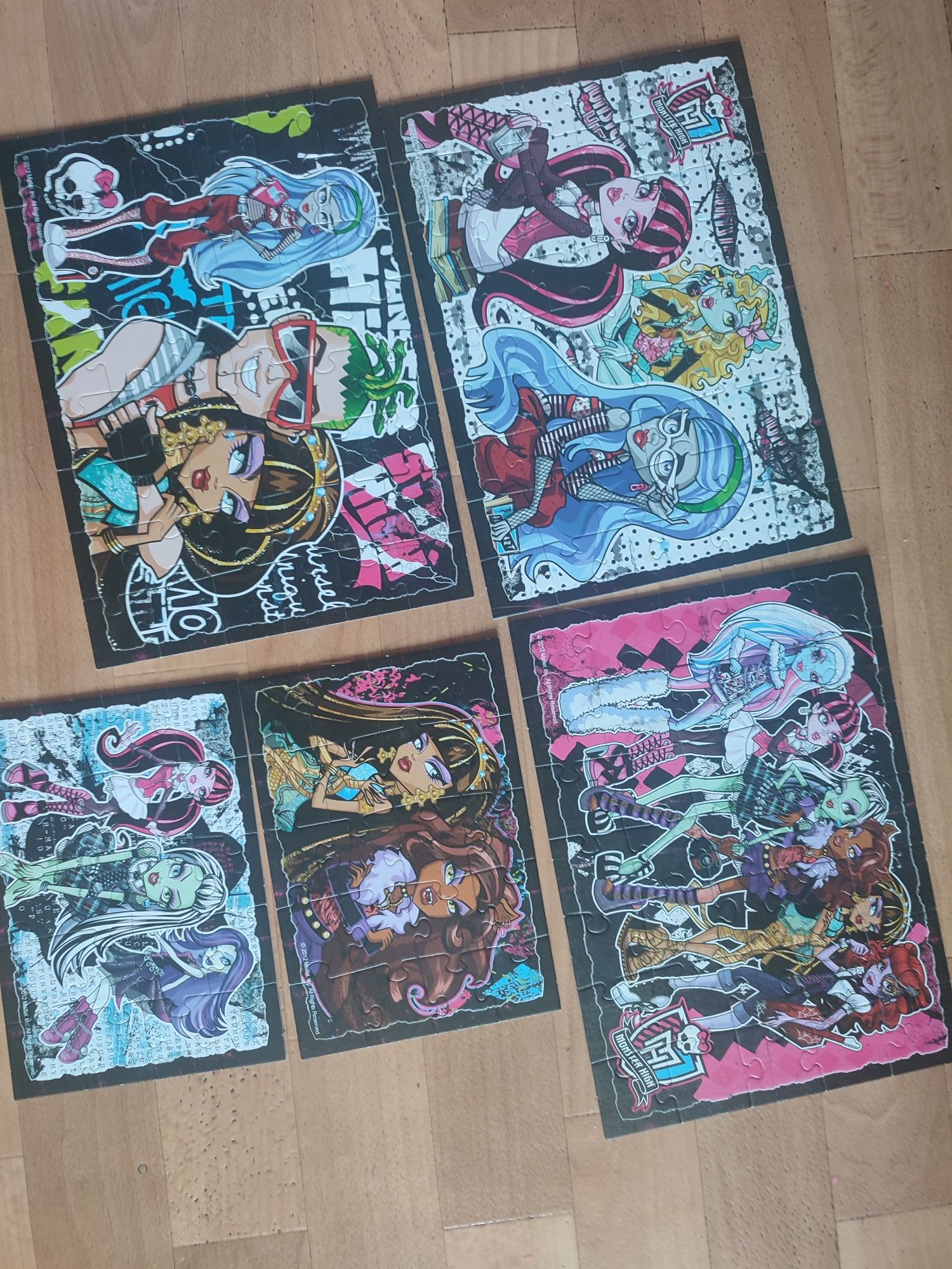 Puzzle Monster High 5in1. Trefl