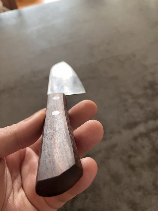 Japoński Nóż Santoku Gashin-Saku AUS-8 Hon-Warikomi
