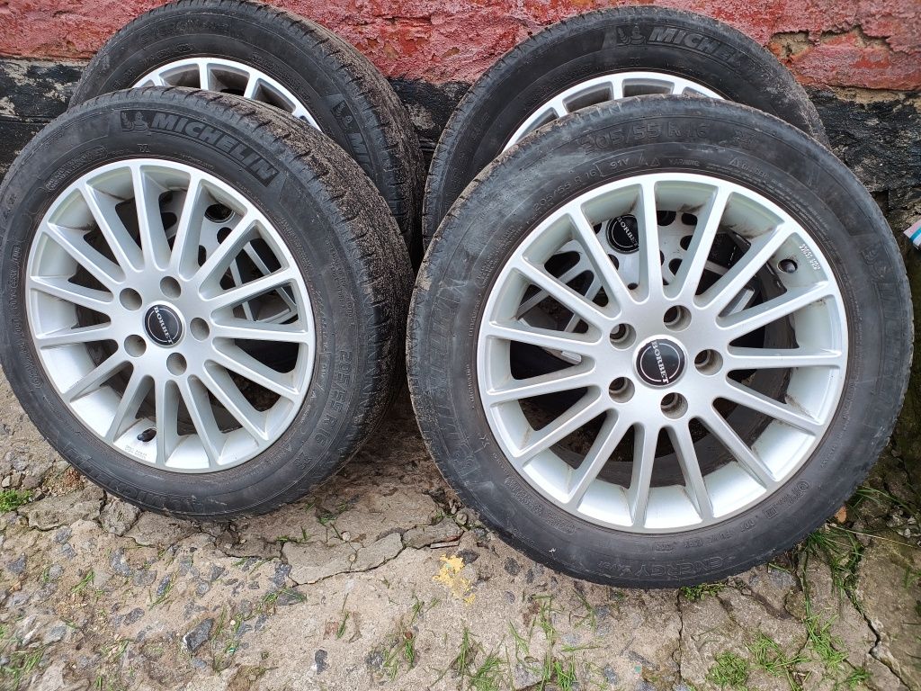 Диски з шинами літо r16 Borbet 5 112
