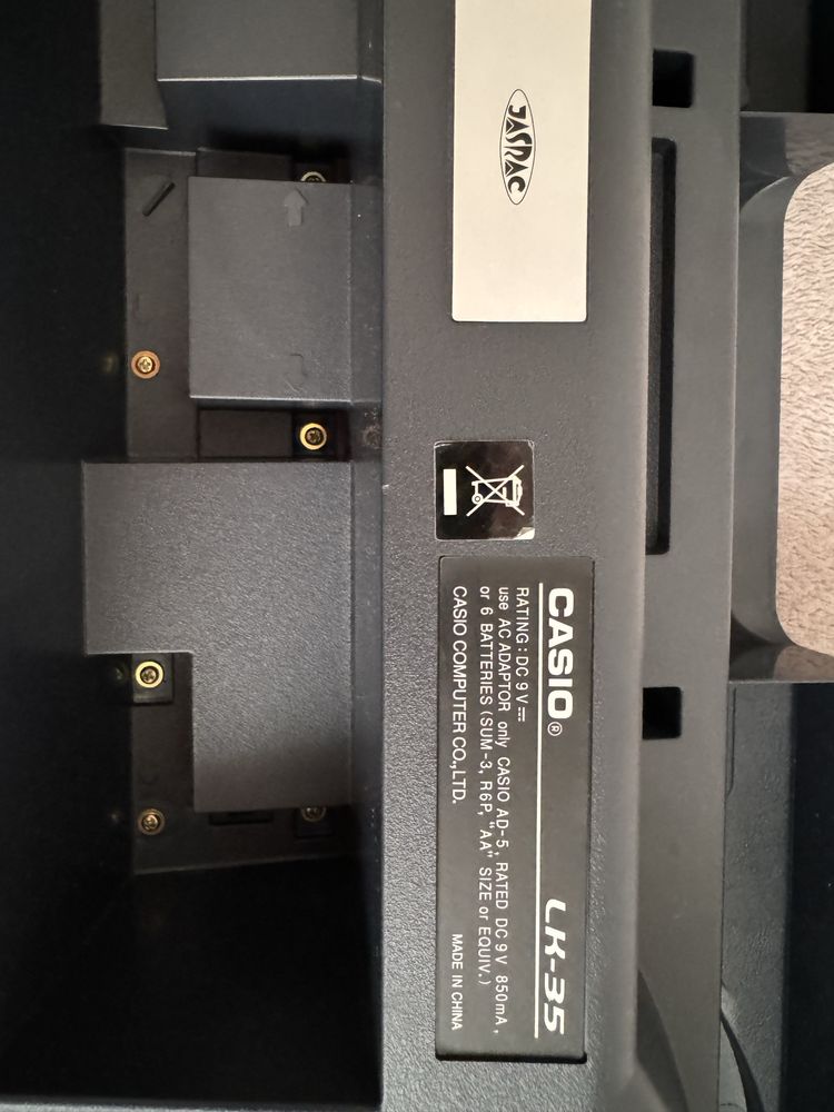 Syntezator Keyboard CASIO LK-35