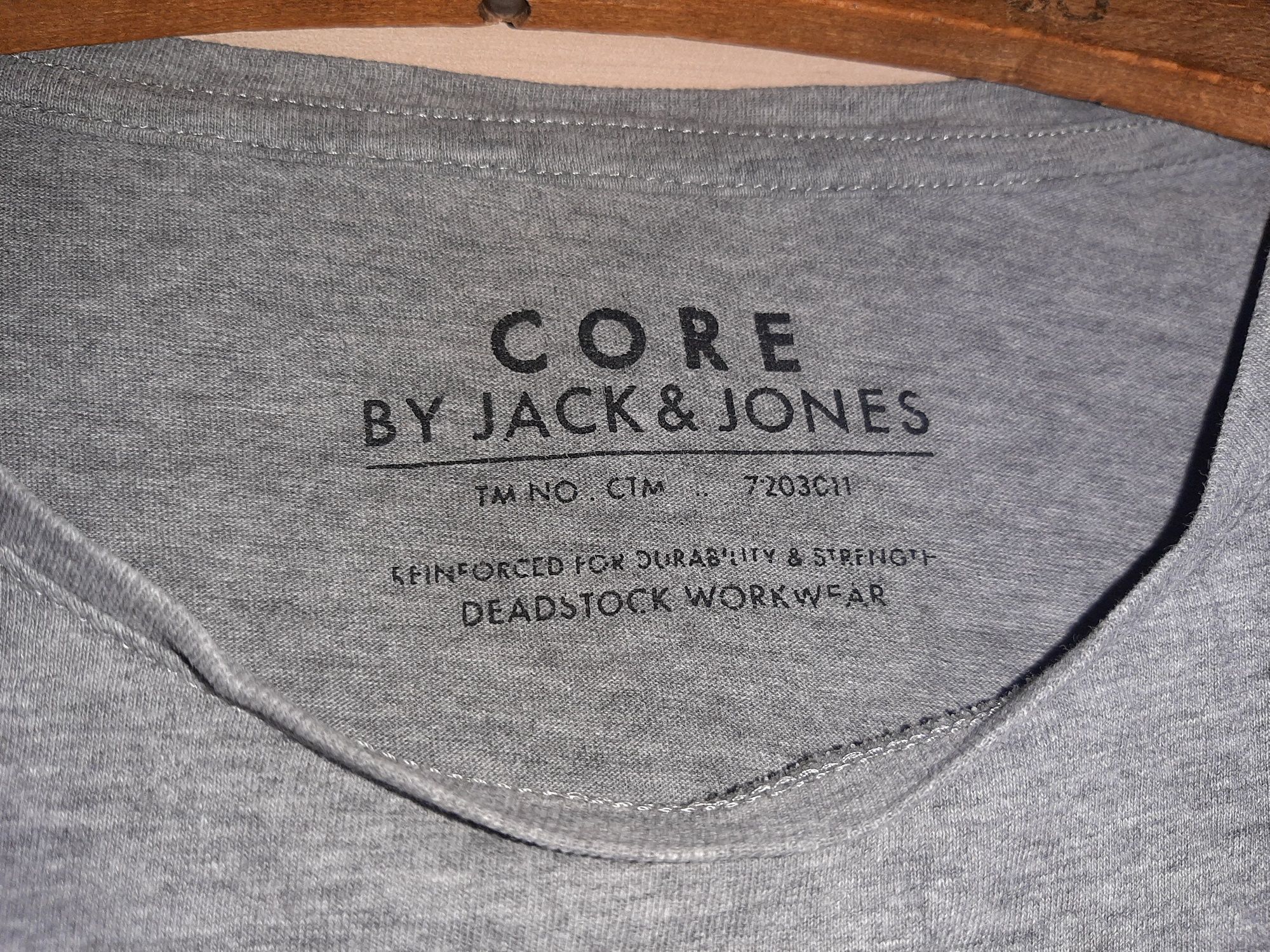 r. M Jack & Jones Szary t-shirt