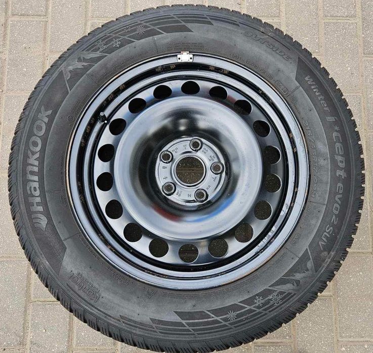 4x Felgi stalowe 6,5 x 17 5x112 ET38 VW TIGUAN / TARRACO / KODIAQ